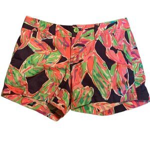 Lilly Pulitzer, Vias Palmetto Leaf, The Callahan Shorts Size 4